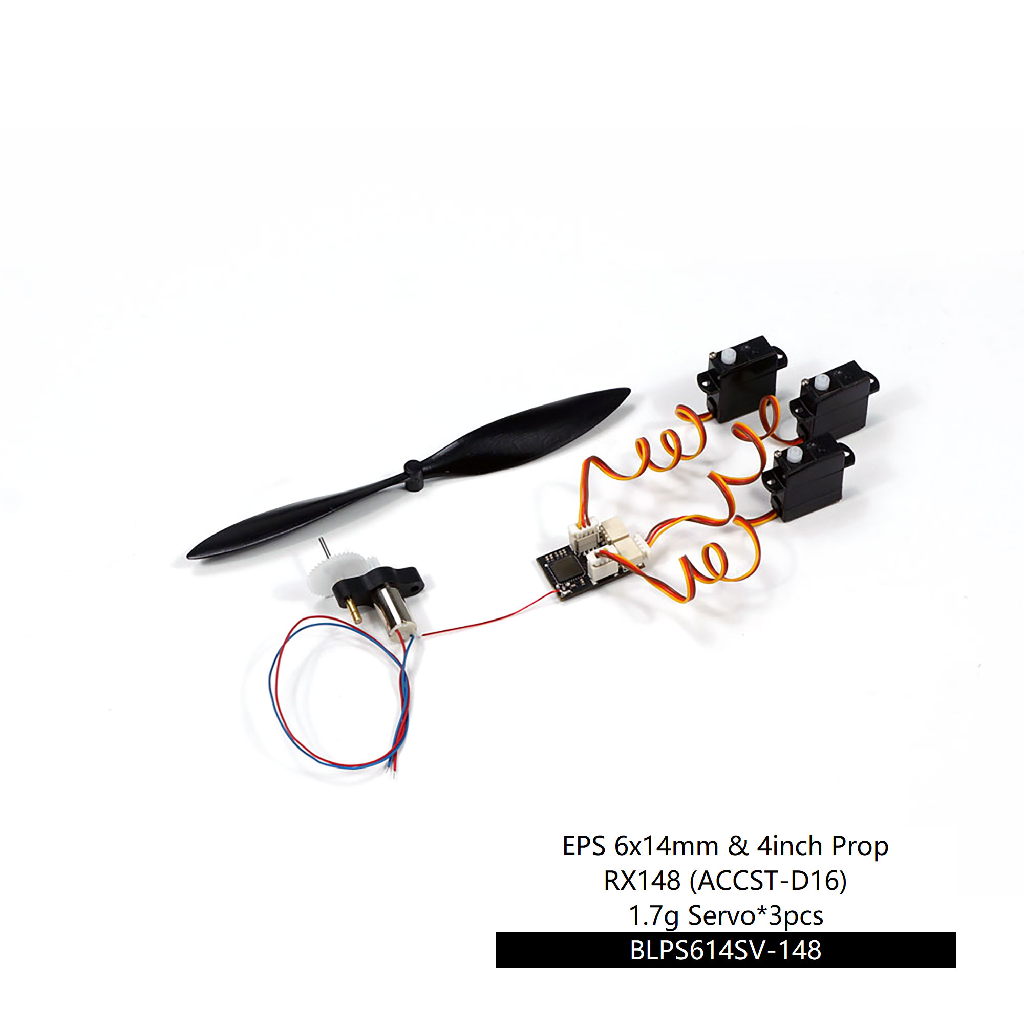Brushless Motor Thrust Test Stand - Combo de Motor AEORC 6x14 con