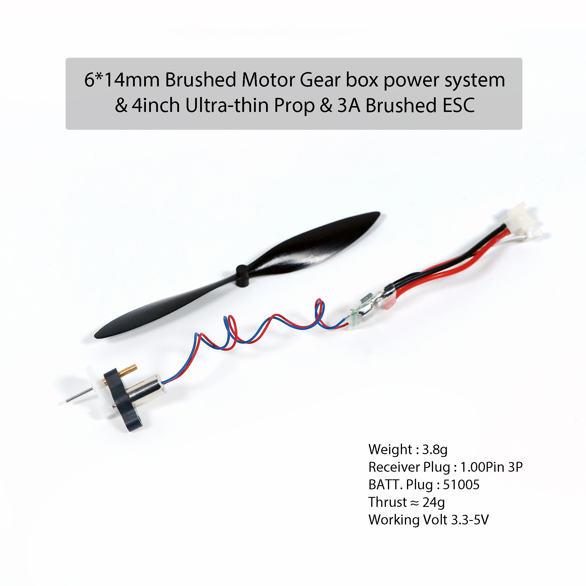 Combo de Motor AEORC 6x14 con  - Brushless Motor Thrust Test Stand reseña y precio